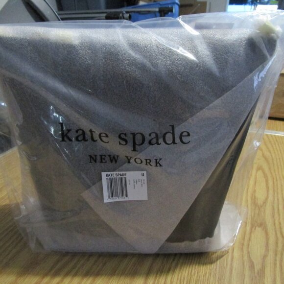 Kate Spade New York Woman's Chelsea Nylon Duffle Bag Black Crossbody Bucket Bag - Picture 4 of 16